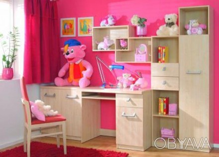Мебель для детей отличается сочными идеями в дизайне, яркими красками.Предлагаем. . фото 1