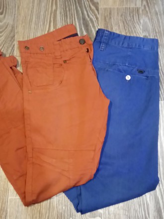 Стильны штаны весна-лето,размер на бирке(см.фото)
Длина от пояса по боковому шв. . фото 7