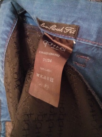 Стильны штаны весна-лето,размер на бирке(см.фото)
Длина от пояса по боковому шв. . фото 3