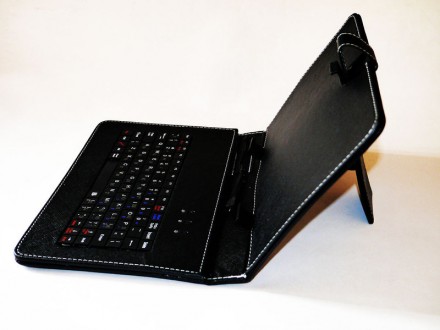Чехол клавиатура для планшета 10" EN-Rus MicroUSB Black
Отличный чехол с качест. . фото 7