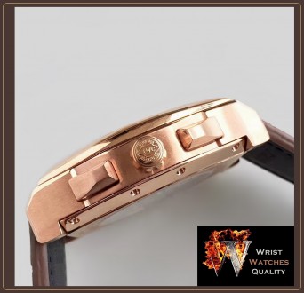 IWC Schaffhausen - Da Vinci Silver Dial Chronograph Automatic Rose Gold.
Ref. I. . фото 4