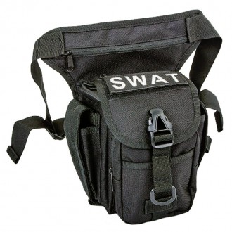Сумка тактическая набедренная SWAT ― Удобная сумка с возможностью ношения как на. . фото 10