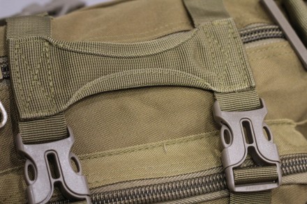Сумка штурмовая тактическая Battler v.3 ― сумка на пояс или через плечо. Прочная. . фото 5