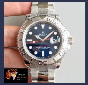 ROLEX - Yacht-Master Rolesor 40 Blue Dial Rolesium Steel and Platinum 40mm.
Ref. . фото 3