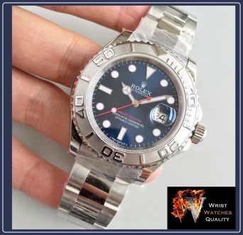 ROLEX - Yacht-Master Rolesor 40 Blue Dial Rolesium Steel and Platinum 40mm.
Ref. . фото 5