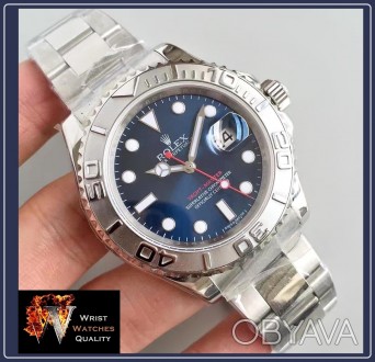 ROLEX - Yacht-Master Rolesor 40 Blue Dial Rolesium Steel and Platinum 40mm.
Ref. . фото 1