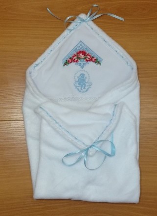Яркий стильный набор для крещения девочки. Богатая вышивка ХП07(р.56-74)

Укра. . фото 13