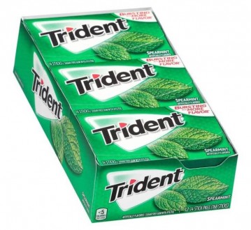 Trident gum американская Жевательная резинка без сахара.
все вкусы в наличии на. . фото 8