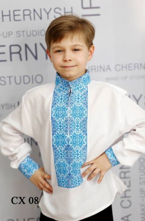 Украинский производитель.

Вышитые рубашки для мальчиков выполнены в традицион. . фото 5