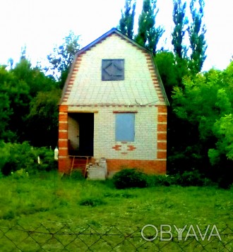 Продам дачу на Олдыши: двухэтажный кирпичный домик, есть освещение, полив, садок. Олдыш-86. фото 1