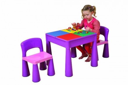 Столик и два стульчика Tega Baby Mamut - красивый и удобный комплект детской меб. . фото 3