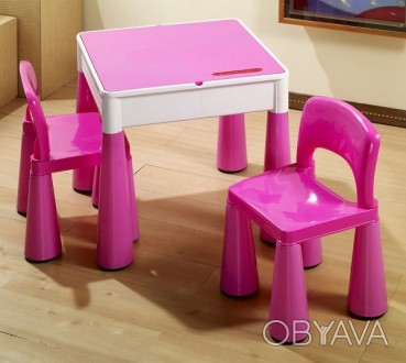 Столик и два стульчика Tega Baby Mamut - красивый и удобный комплект детской меб. . фото 1