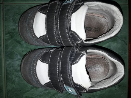 Кожаные туфли кроссовки, б/у, очень хорошее состояние. Длинна стельки 15 см, кож. . фото 11