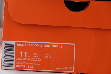 Кроссовки мужские новые в коробке NIKE Air Zoom Structure 18
ОРИГИНАЛ 100% из С. . фото 10