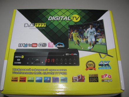 Т2 DIGITAL  HD - эфирный цифровой приемник стандарта DVB-T/T2 с функцией записи,. . фото 2