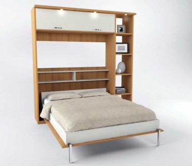 Мебель-трансформер!  Шкаф-кровать+диван! Выбор материалов, разработка проекта, в. . фото 4