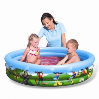 Яркий и красочный большого размера бассейн понравится вам и вашим деткам во врем. . фото 2