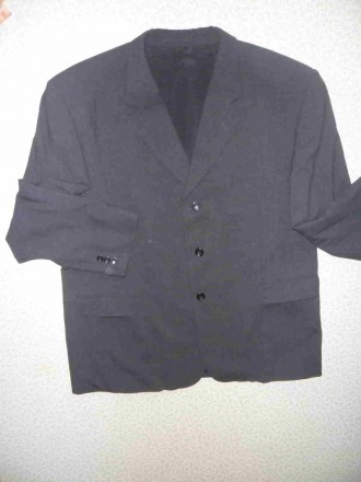 Шикарный стиль деловой черный мужской пиджак шерсть 60-62р рост до 178см
Шикарн. . фото 3