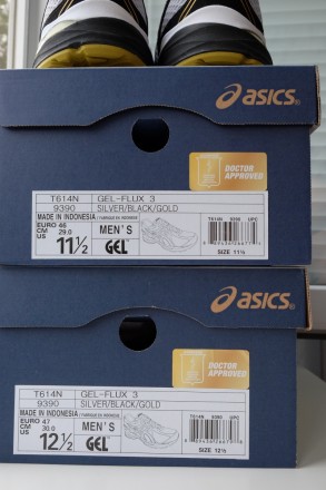 Кроссовки мужские, новые, в коробке ASICS Gel-Flux 3
Оригинал, привезены из США. . фото 7