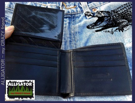 GATOR BLACK - №1

Портмоне 100% изготовлено из кожи американского аллигатора.
. . фото 12
