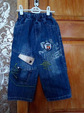 Продам недорого джинсики на мальчика в отличном состоянии, хорошего качества, пр. . фото 2