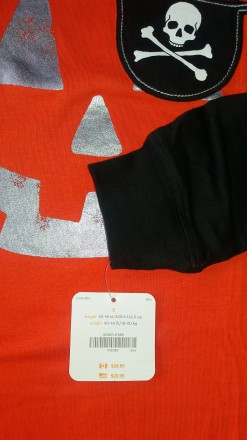 Худи футболка Gymboree размер 5 на рост 116-122 

яркое сочетание оранжевого и. . фото 5