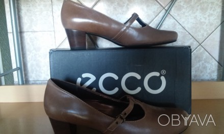 Продам Очень удобные, полностью кожаные туфли ECCO фирменные! 
Новые! 
Кожа, о. . фото 1