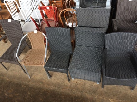 Продам бу стулья из ротанга, для кафе, баров и ресторанов. 
Стильные и практичн. . фото 3