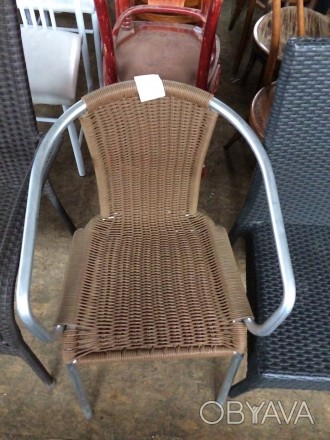 Продам бу стулья из ротанга, для кафе, баров и ресторанов. 
Стильные и практичн. . фото 1