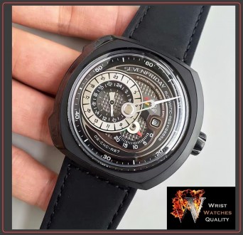 SEVENFRIDAY - Industrial Q-Series Automatic Black PVD Steel 49mm.
Reference: SF. . фото 4