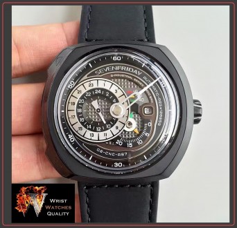SEVENFRIDAY - Industrial Q-Series Automatic Black PVD Steel 49mm.
Reference: SF. . фото 3