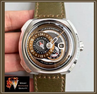 SEVENFRIDAY - Industrial Q-Series Automatic Steel 49mm.
Reference: SF-Q2-01
--. . фото 3