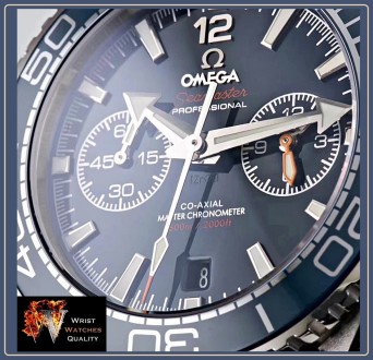 OMEGA - Seamaster Planet Ocean 600M Co-Axial Master Chronometer Blue Dial Steel . . фото 6