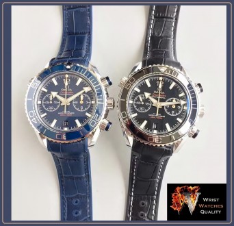 OMEGA - Seamaster Planet Ocean 600M Co-Axial Master Chronometer Blue Dial Steel . . фото 13