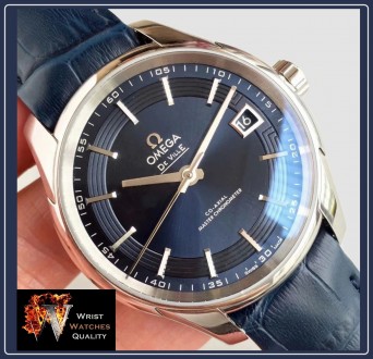 OMEGA - De Ville Hour Vision Blue Co-Axial Master Chronometer 41 mm
 Ref. 433.3. . фото 8