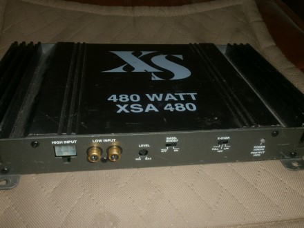 Продам автомобильный усилитель звука XSA 480 watt, рабочий, 2 канала.. . фото 2