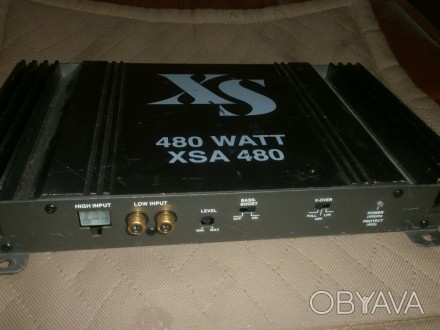 Продам автомобильный усилитель звука XSA 480 watt, рабочий, 2 канала.. . фото 1
