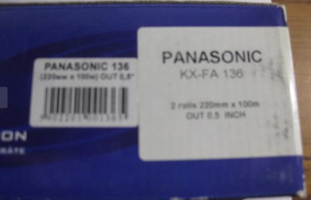 Термоплівка/термопленка для факса Panasonic KX-FA136A
Новый.. . фото 3