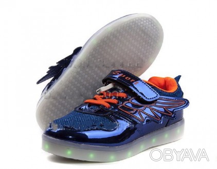 Подростковые кроссовки с LED подсветкой подошвы
и USB- зарядкой

7 цветов, 11. . фото 1