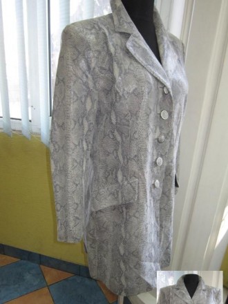 Модное оригинальное женское кожаное пальто APART- Impressions. Лот 117
Качестве. . фото 3