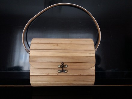West Wood пропонує ексклюзивну сумочку з дерева, ручної роботи. Буде чудовий под. . фото 4