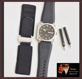 Bell & Ross - INSTRUMENT BR 03-92 HOROGRAPH Automatic Steel 42mm.
Ref: BR03 92-. . фото 11