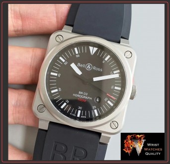 Bell & Ross - INSTRUMENT BR 03-92 HOROGRAPH Automatic Steel 42mm.
Ref: BR03 92-. . фото 4