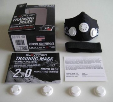 Elevation Training Mask 2.0 - Тренировочная маска для тренировки кроссфит (разме. . фото 4