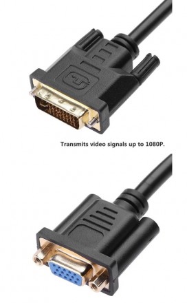 Конвертер DVI на VGA.
Позволит подключить устройства (ноутбук, Компютер РС, ТВ-. . фото 3