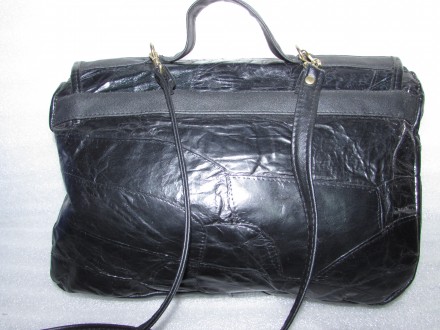 Супер сумка портфель натуральная кожа новая

Сумка изготовлена из плотной каче. . фото 3