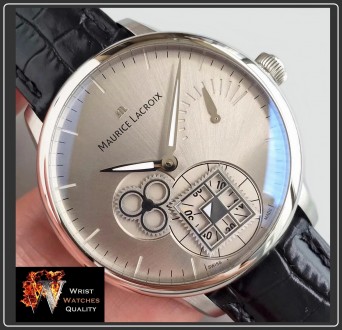 Maurice Lacroix - Masterpiece SQUARE WHEEL Silver Dial Automatic Steel 43mm 
Re. . фото 8