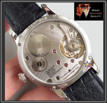 Maurice Lacroix - Masterpiece SQUARE WHEEL Silver Dial Automatic Steel 43mm 
Re. . фото 6