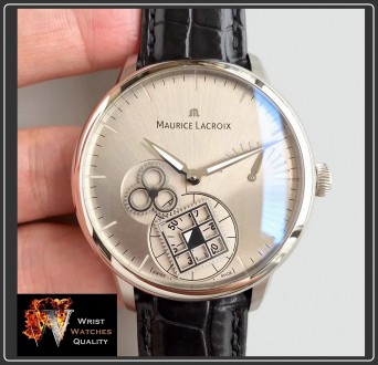 Maurice Lacroix - Masterpiece SQUARE WHEEL Silver Dial Automatic Steel 43mm 
Re. . фото 3