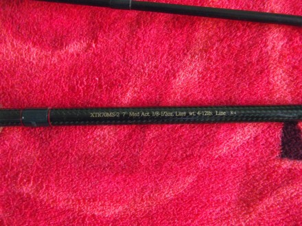 Классная джиговая палочка, очень чувствительна Bass Pro Shops Extreme XTR70MS-2 . . фото 3